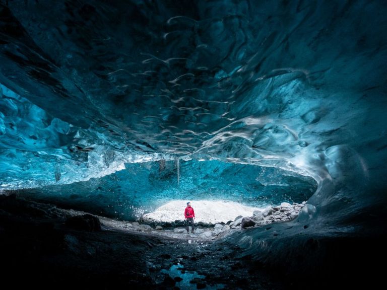 Ice Cave Exploration Tour.