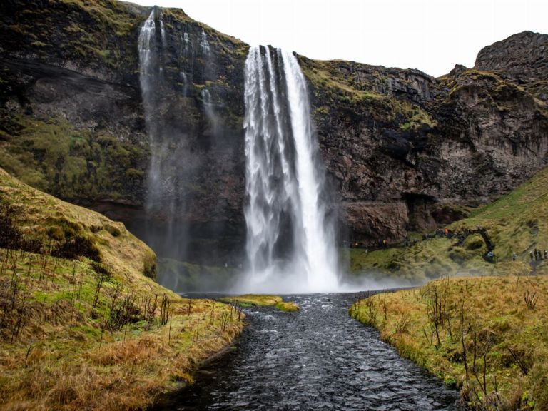 Private Super Jeep Þórsmörk Day Tour: Firstly we will visit Seljalandsfoss waterfall, one of the most iconic spots on the Icelandic south coast. Here you will have a chance to walk behind the water curtain and admire the cascade from every angle. Next our guide will take you to the commonly overseen Gljufrabui waterfall. This smaller but spectacular waterfall is concealed by a cliff rock making it a literal hidden gem of the south coast.