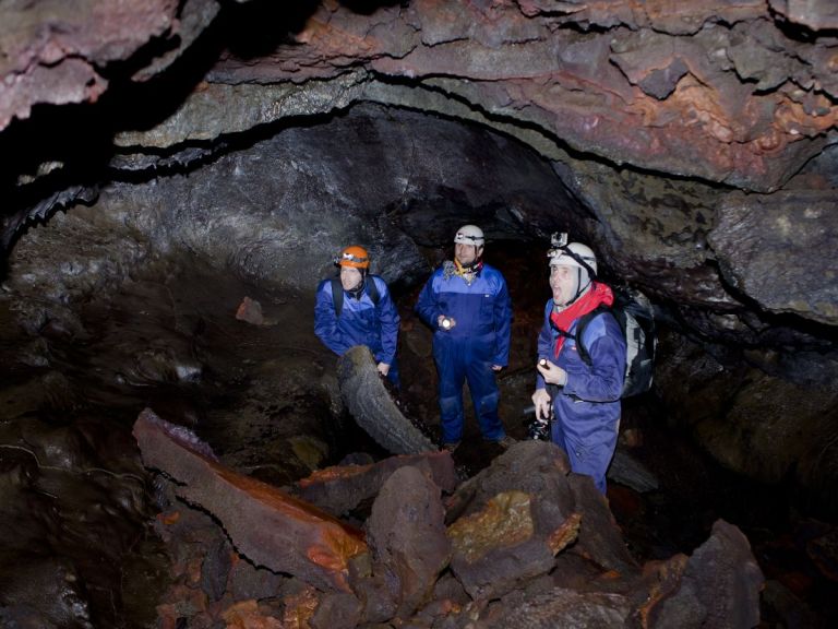 Litli Björn caving tour.