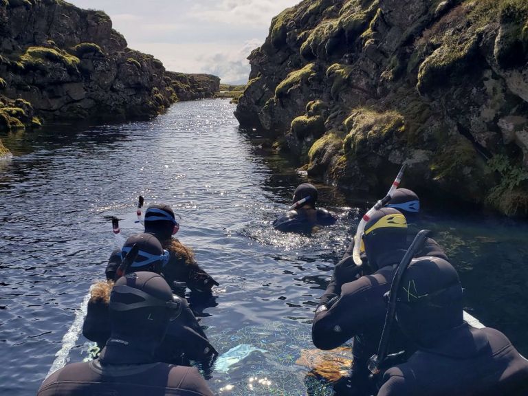 Snorkeling between Continents in Silfra: Snorkeling in Silfra is a transcontinental once-in-a-lifetime experience. The Trolls will show you what National Geographic has described as one of the top dive sites in the world in the historically rich Thingvellir National Park - part of the famous Golden Circle route.