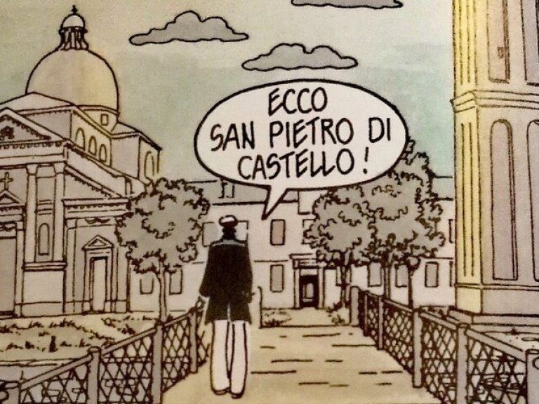 Fable of Venice with Hugo Pratt and Corto Maltese.