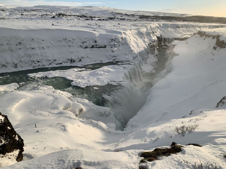 Golden Circle Tour: The Golden Circle is Iceland’s most popular day trip, for good reason. You see the one and only original Geysir and having Gullfoss waterfall in front of you is worth a day trip on its own. Þingvellir is a National Park, nature reserve, Unesco World Heritage site, and split by the Mid-Atlantic Rift.