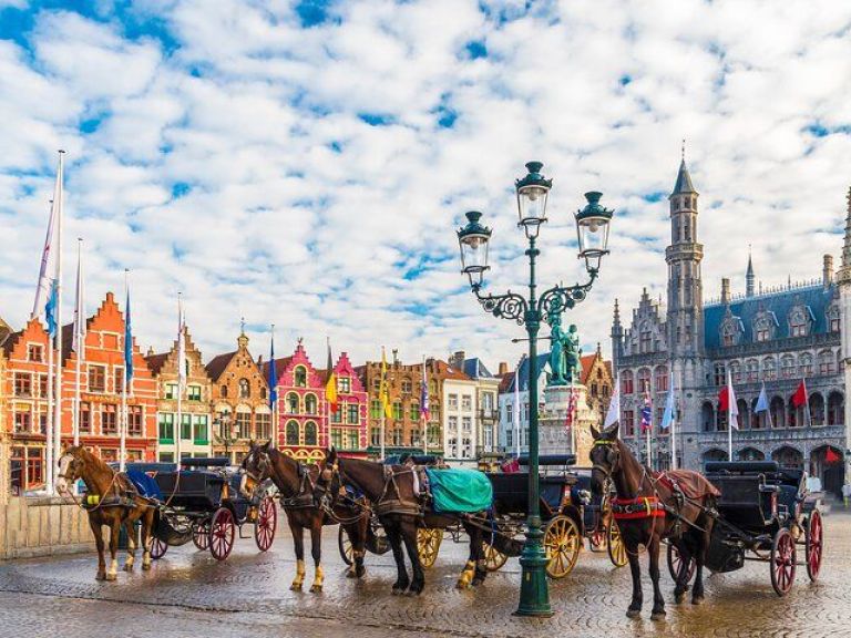 Bruges and Ghent - Belgium's Fairytale Cities - from Brussels.