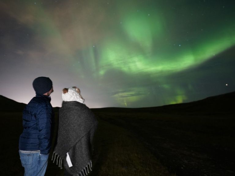 Northern Lights with the Aurora Viking.