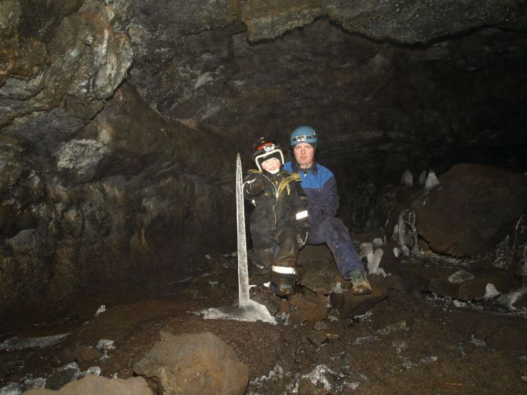 Litli Björn caving tour.