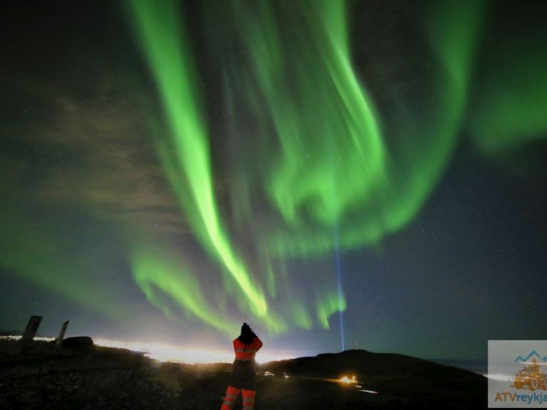 Reykjavik Northern Lights.