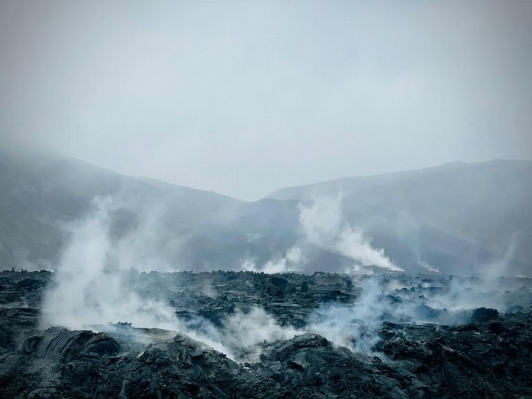 Hike to Volcanic Eruption Sites - Join us on the ultimate volcanic and geothermal adventure only Iceland has to offer! We pick you up in Reykjavík and hike through lava moss-covered terrain to Fagradalsfjall Volcano where thousands of earthquakes formed the multiple volcanoes in Gelldingalur Valley.