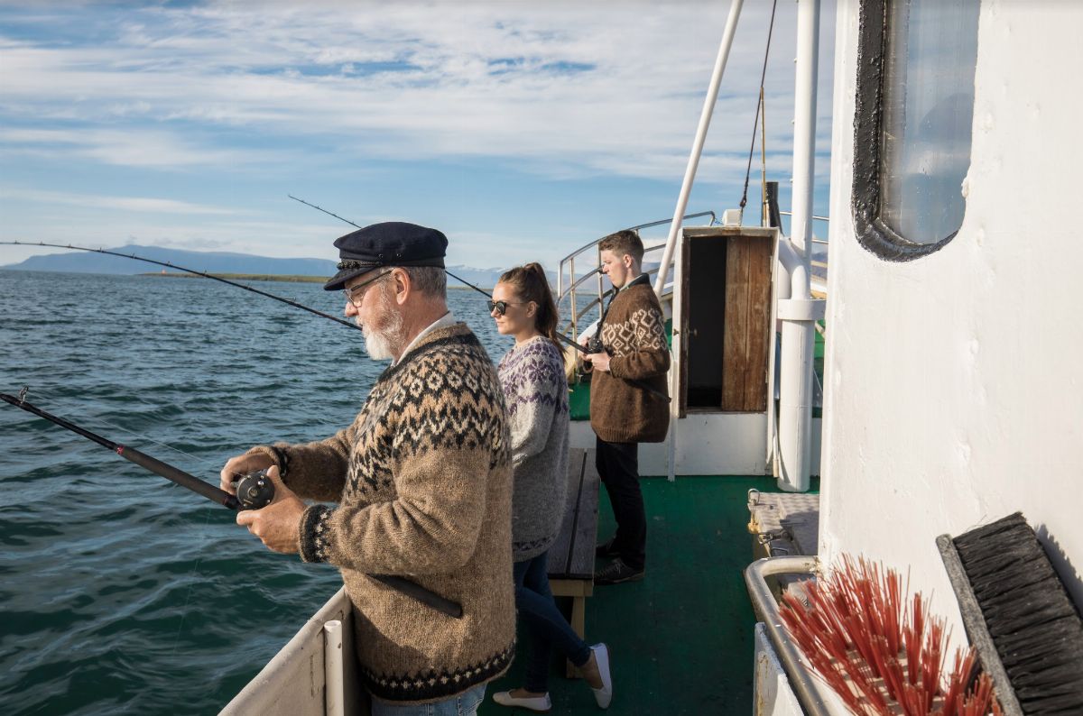 Reykjavík Sea Angling Gourmet. A Reykjavik fishing tour that's fun for everyone - no experience needed! Breathing in the fresh air, being out in the open ocean and catching your first fish of the day is an experience not soon forgotten! This tour is a must do for first timers and experienced fishermen alike.