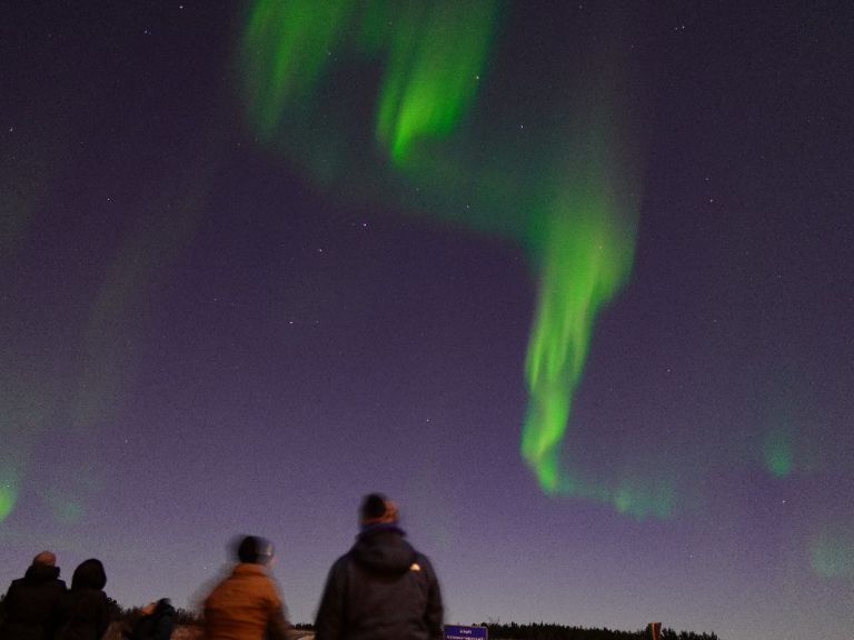 Northern Lights with the Aurora Viking.