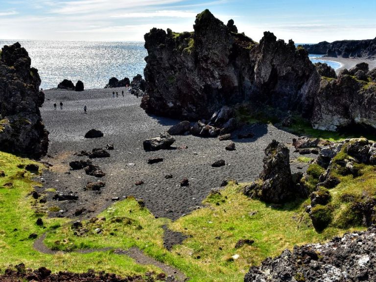 Snæfellsnes National Park: In Reykjavik, we will pick you up to start the journey, which involves taking the undersea tunnel, a 6 km long passage that crosses under Hvalfjordur, also known as the Whale bay fjord.