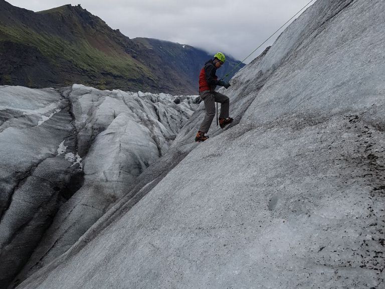 Solheimajokull Ice Climbing & Glacier Hike.
