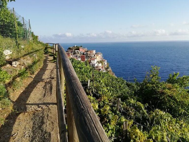 Cinque Terre walking tour with local wine tasting.