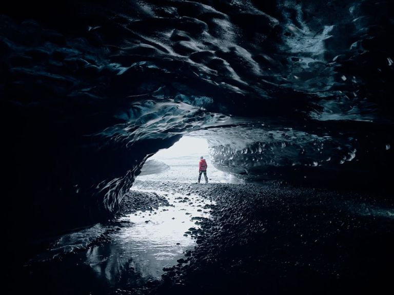 Ice Cave Discovery.