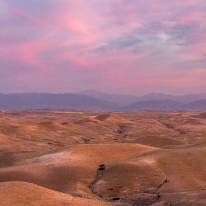 Tour from Marrakech to Agafay Desert Sunset & Camel ride.