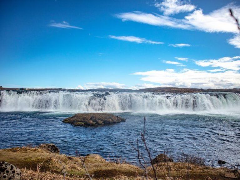 Golden Circle and Secret Lagoon Full Day Tour from Reykjavik by Minibus.