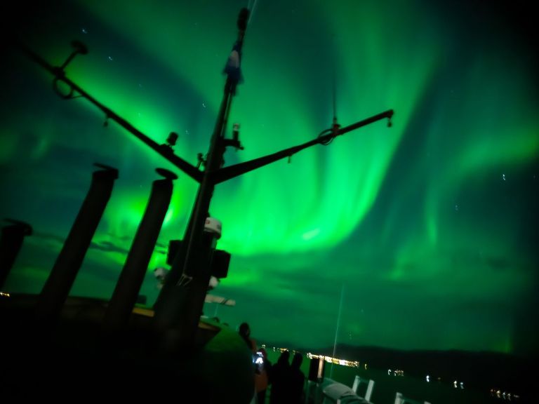 Northern Lights by Boat.