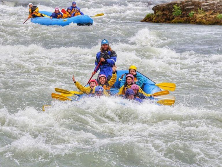 River Rafting on the Golden Circle.