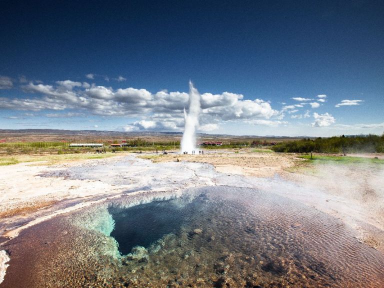 Golden Circle Afternoon Tour: The Golden circle is the name commonly given to a combination of three sites of special significance in the west of Iceland. These sites are, Þingvellir National park, Geysir and Gullfoss. In addition to these stops, we also visit the volcanic crater lake of Kerið.