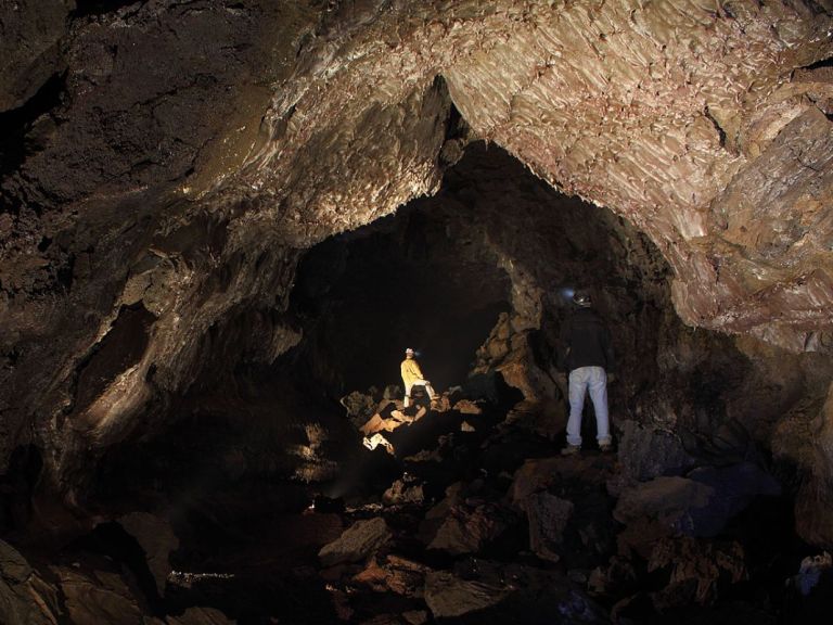 Lava Caves Exploration.