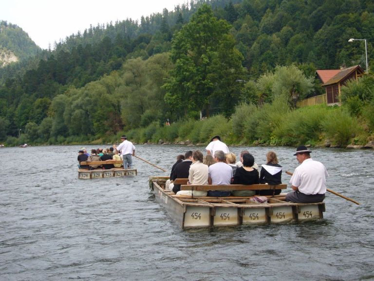 Dunajec River Gorge (River Rafting) from Krakow.