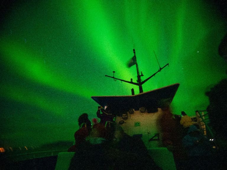 Northern Lights by Boat.