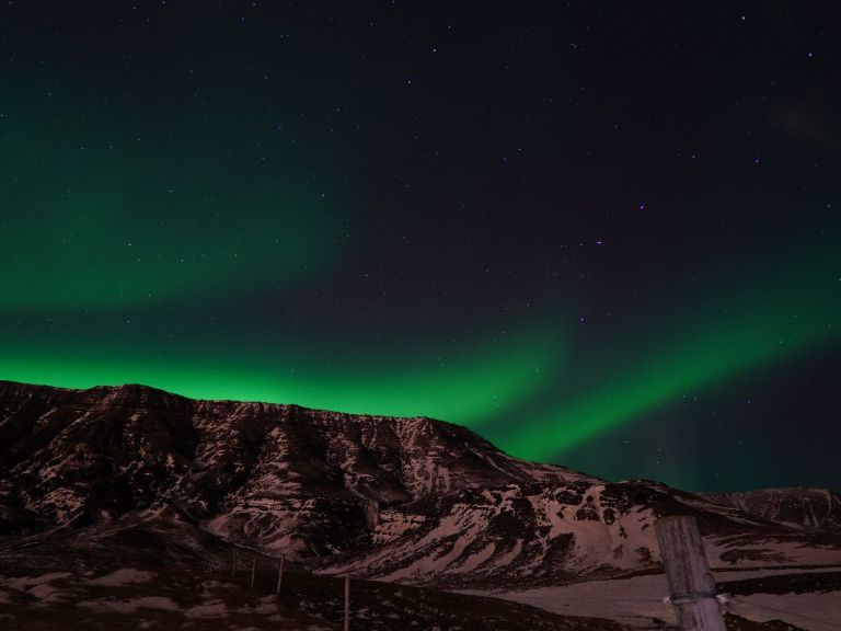 Northern Lights with the Aurora Viking.