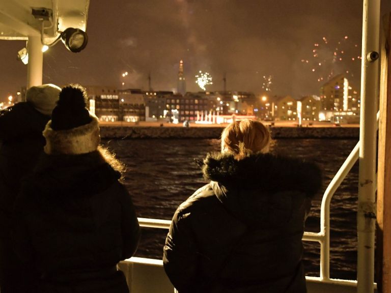 Reykjavík New Year's Eve Celebration at Sea.
