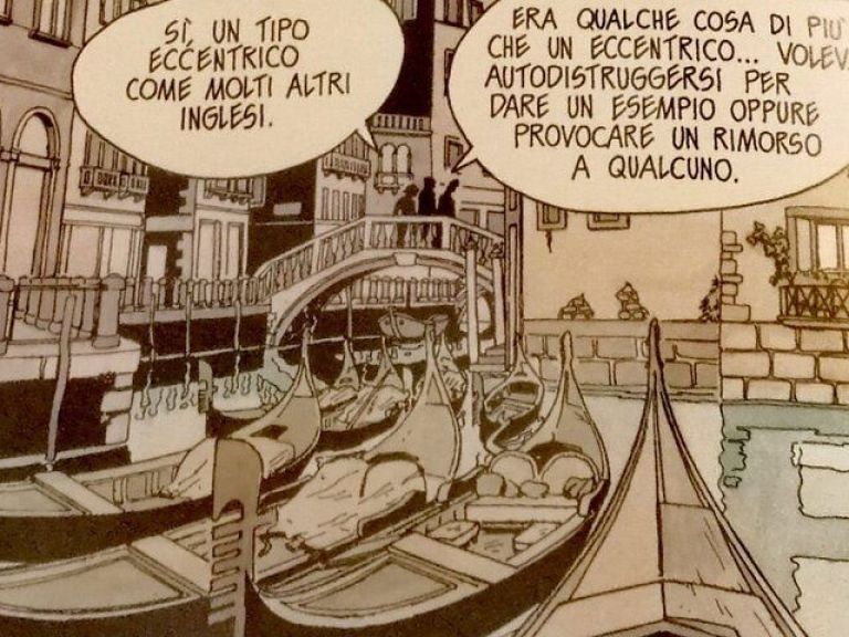Fable of Venice with Hugo Pratt and Corto Maltese.