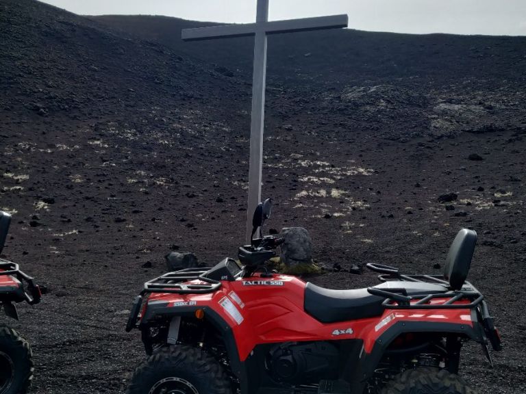 Volcano ATV tour.