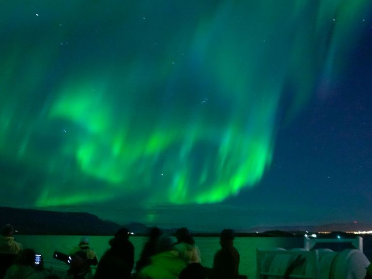 Northern Lights by Boat.