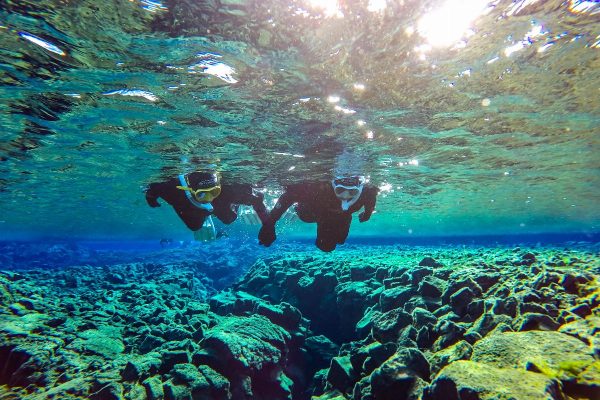 Golden Circle & Snorkeling in Silfra Minibus Tour | Free Underwater Photos