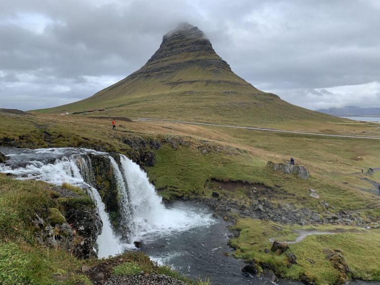 Snæfellsnes & Kirkjufell. We start the day by heading north, through the main town of western Iceland, Borgarnes. We continue our journey west onto the beautiful, multi coloured terrain of the Snæfellsnes peninsula and Kirkjufell mountain. The western tip of the peninsula is the newly designated national park, including the Snæfellsjökull glacier and stunning coastal beaches and cliffs.