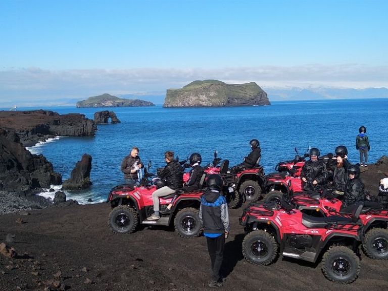 Volcano ATV tour.