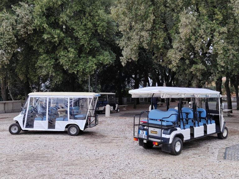 Highlights Golf Cart Tour in Rome.