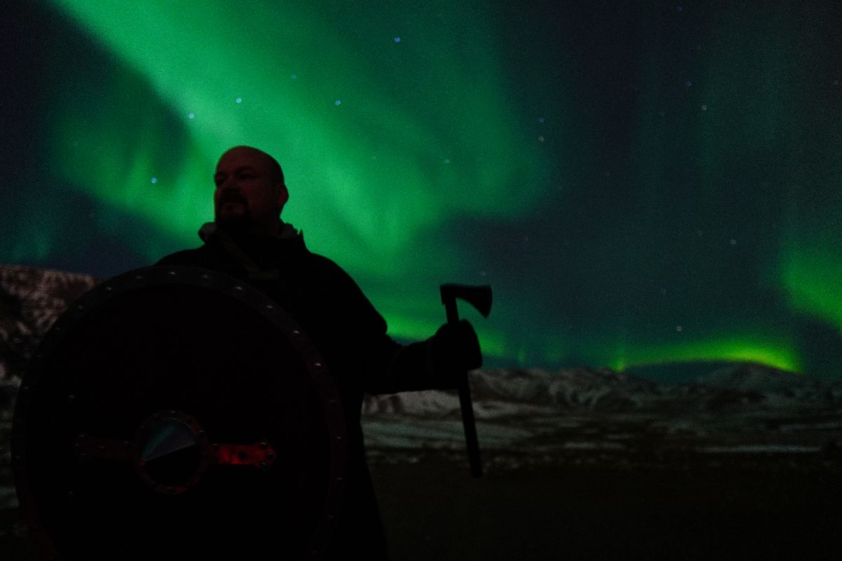 Northern Lights with the Aurora Viking.