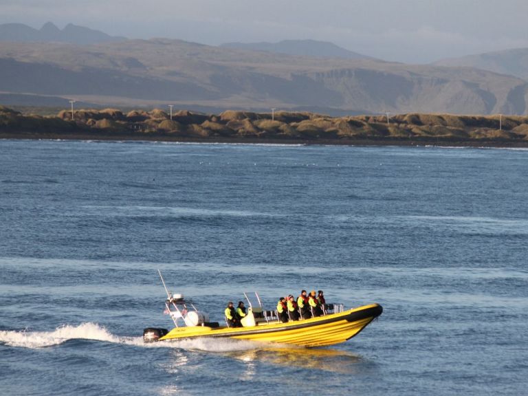 Whale Watching by RIB: Come aboard an exciting RIB speedboat and see the incredible wealth of marine wildlife that lives in the waters just off the shores of Reykjavík City. Nature lovers looking to see some of Iceland’s majestic whales, dolphins, and porpoises, but who wish to do so in a small group, should grab this chance now.