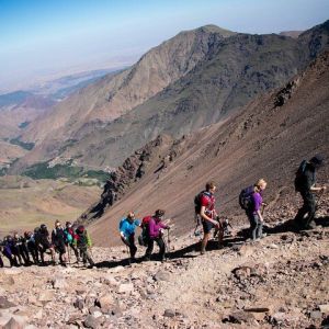 Toubkal trek - 2 days. At 4167m, Mount Toubkal is the highest mountain in North Africa.