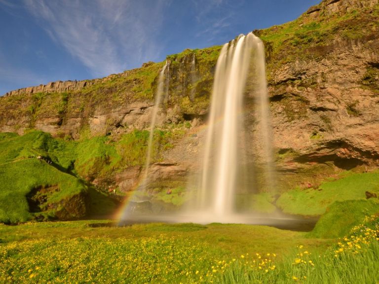 South Coast Tour: Take a guided tour on a minibus to explore waterfalls, black sand beaches, and glaciers of Iceland's South Coast. This tour should not be missed by any who want to enjoy the essentials of Icelandic sightseeing.