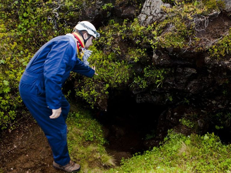 Litli Björn caving tour.