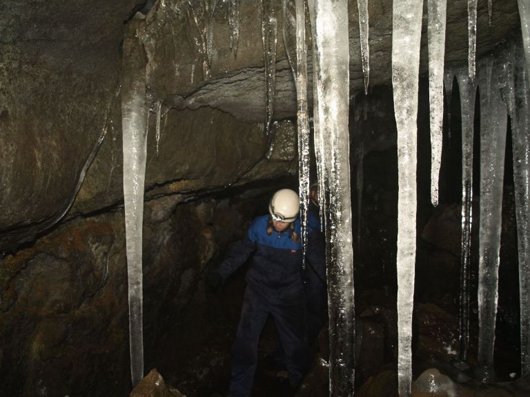 Litli Björn caving tour.