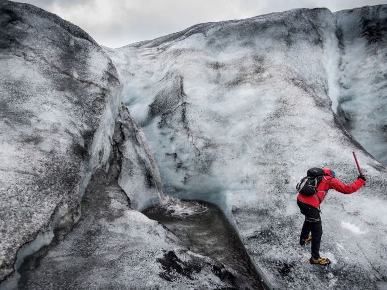 The Elite Private Solheimajokull Glacier hike & Katla Ice Cave.