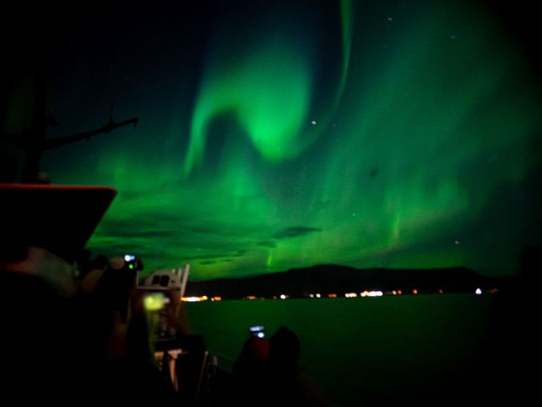 Northern Lights by Boat.