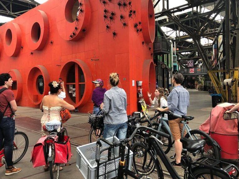 Private Guided Tour of Contemporary Amsterdam Noord by Bike.