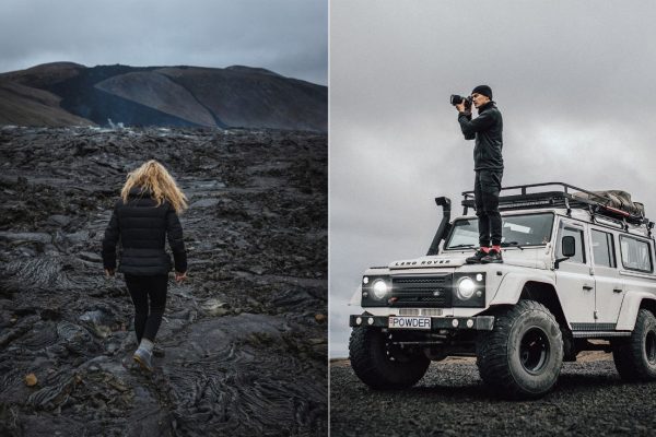 Reykjanes Peninsula | OFF-ROAD | Private Defender Tour | Photographer Included