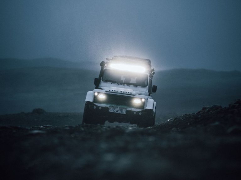 Secret Gems of Highlands & Landmannalaugar | Private Defender Tour | Photo package included. Black, white and gray, occasionally spiced up with all shades of bluish green? Iceland shows its true colors to those who visit it… in the summer!