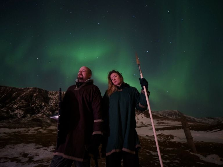 Northern Lights with the Aurora Viking.