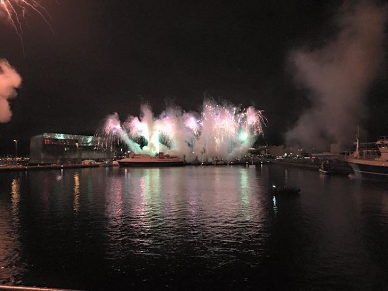 Reykjavík New Year's Eve Celebration at Sea.