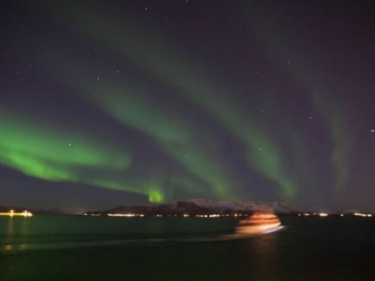 Northern Lights by Boat.