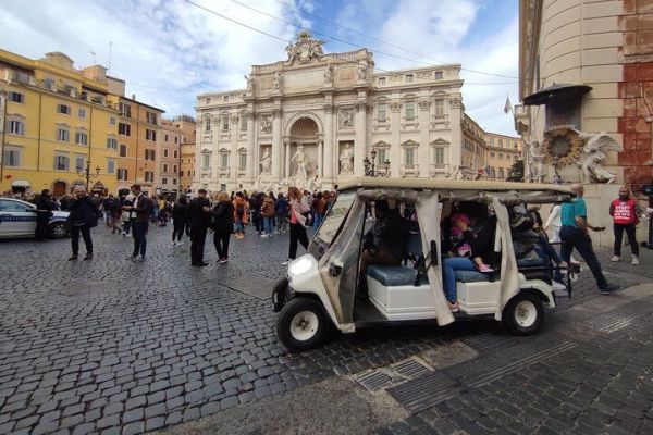 Explore Rome via Golf Car Private Tour
