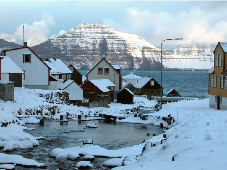 Sunday - Winter tour to Viðareiði, Klaksvík, Gjógv, and Tjørnuvík.
